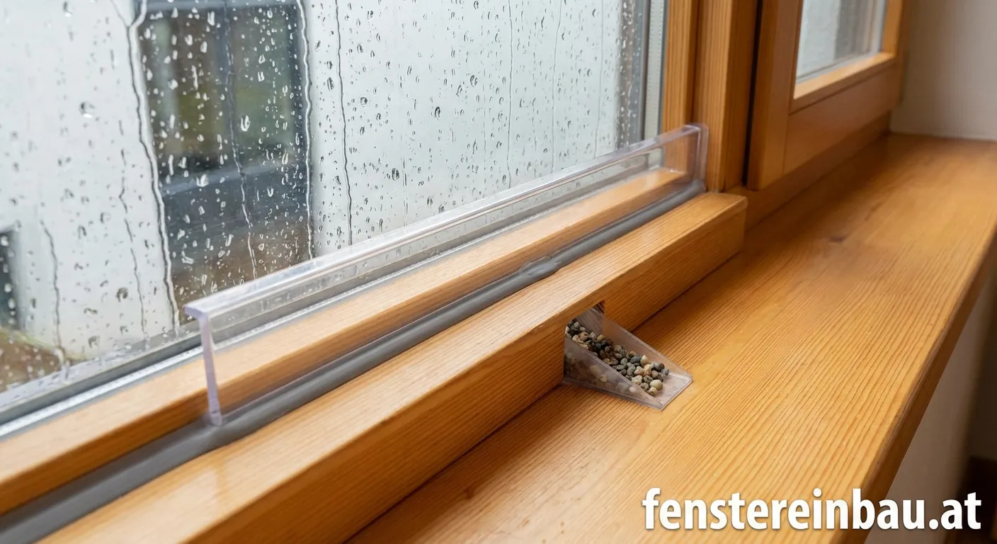 Fensterbrettschutz vor Wasser mit Schutzbeschichtung