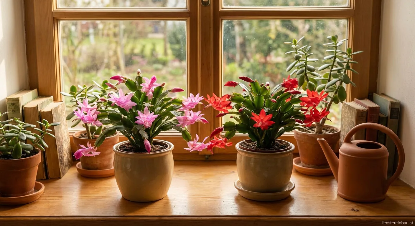 Osterkaktus und Weihnachtskaktus am perfekten Standort